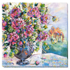 Набор для вышивания бисером "Рано утром" AB-618 30х30 см