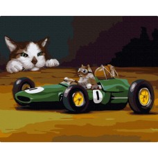Картина по номерам "Гонки" © Lucia Heffernan BS53478, 40х50см
