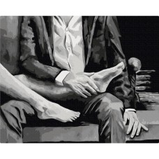 Картина по номерам "Язык тела 2" © Anna Esthete BS53856, 40х50см