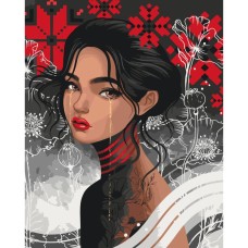 Картина по номерам "Чернобрёвка" 10094-AC 40х50 см