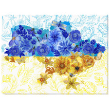 Набор для вышивки бисером "Цветущая земля" AB-870 41х27 см