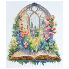 Набор для вышивания крестиком "Жили-были..." AH-202 35х30 см