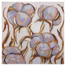 Набор-меди для вышивания бисером "Нежное прикосновение" AMB-090 20х20 см