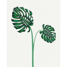 Картина по номерам "Тропики №3" Brushme BS53669 40x50 см