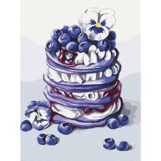 Картина по номерам "Панкейки с голубизной" © Anna Kulyk Brushme RBS53589 30x40 см