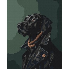 Картина по номерам "Джентльмен в плаще" Brushme BS53932 40x50 см