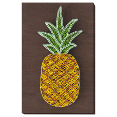 Набор стринг-арт "Ананас" ABC-009 деревянная основа