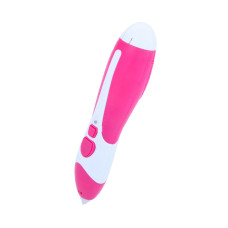 3D ручка K9912 15,5см, тип філомента-PCL, на акумуляторі, USB-шнур Рожевий