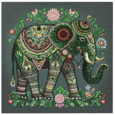 Набор для вышивания бисером "Великая мудрость" AB-902 на натуральном холсте