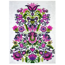 Набор для вышивания бисером "Помня традиции" AB-909 на натуральном холсте