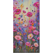 Набор для вышивания бисером "Весенний момент" AB-913 на натуральном холсте