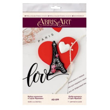 Набор для вышивания бисером "Сердце Франции" AD-099 украшения