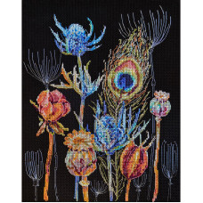 Набор для вышивания крестом "Помня" AH-208 с пяльцами