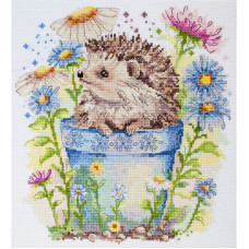 Набор для вышивания крестом "Малый разведчик" AH-220 с пяльцами