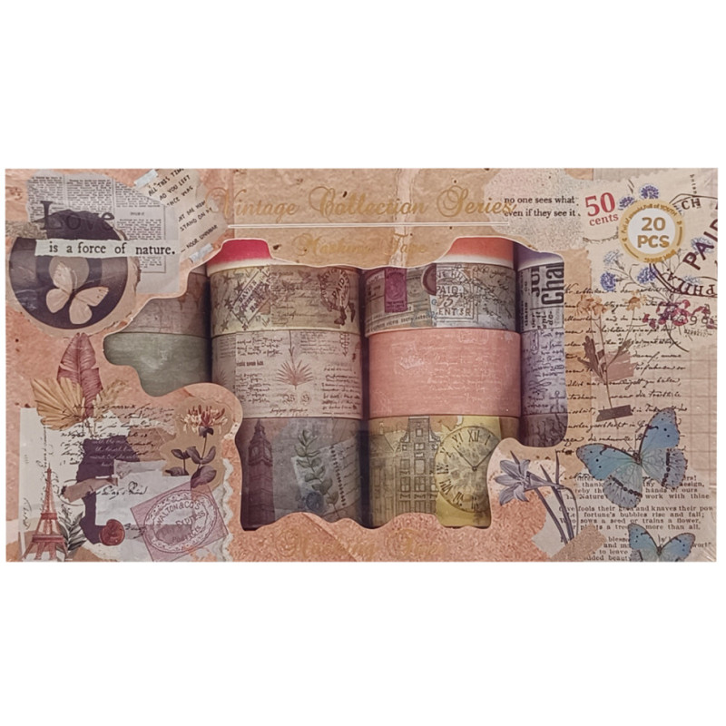 Набір декоративний Скотч XM-JD2622C 20 шт