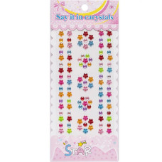 Наклейка камни "Звездочки" XY-005 для авто, ноутбуков, телефонов Вид 2