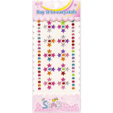 Наклейка камни "Звездочки" XY-005 для авто, ноутбуков, телефонов Вид 3