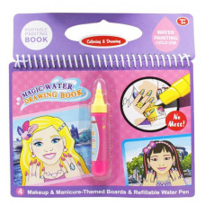 Книжка для малювання водою LT39 на пружині, картинки 4шт, маркер Вид 3