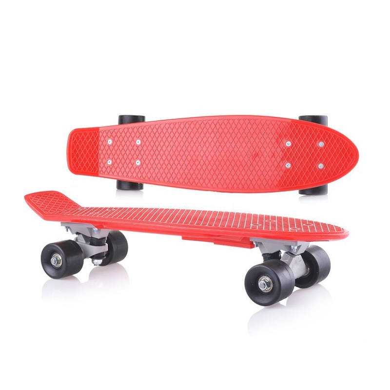 Дитячий скейт. Пенніборд 0151/4 червоний