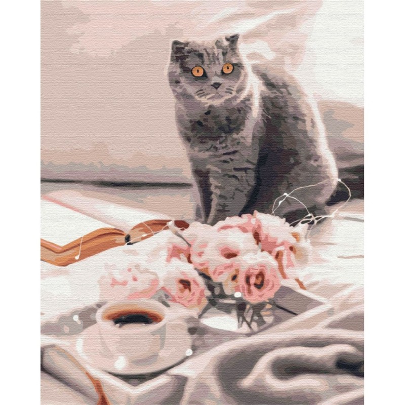 Картина за номерами "Улюблений британець" Brushme BS51927 40х50 см