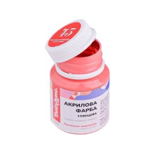 Акриловая краска глянцевая Пастельно-карминовая Brushme ACPT43 20 мл