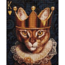 Алмазна мозаїка "Король сердець" ©Lucia Heffernan DBS1216, 40x50 см