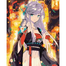 Картина по номерам "Гейша из района Гион" Art Craft 10329-AC 40х50 см