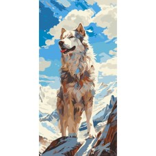 Картина за номерами "На вершині" 11543-AC 40х80 см