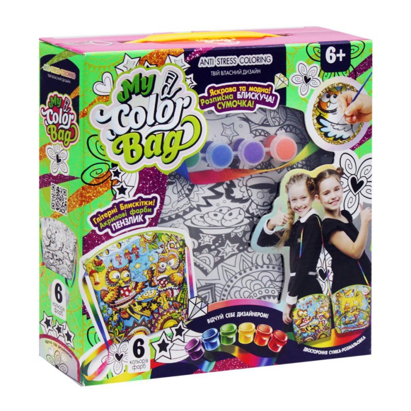 Комплект для творчості "My Color Bag" mCOB-01-01-05U Укр Сови 2