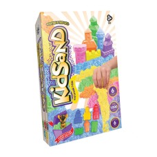 Кінетичний пісок "KidSand" KS-04-10U-15U коробка 1000 гр Вид 6