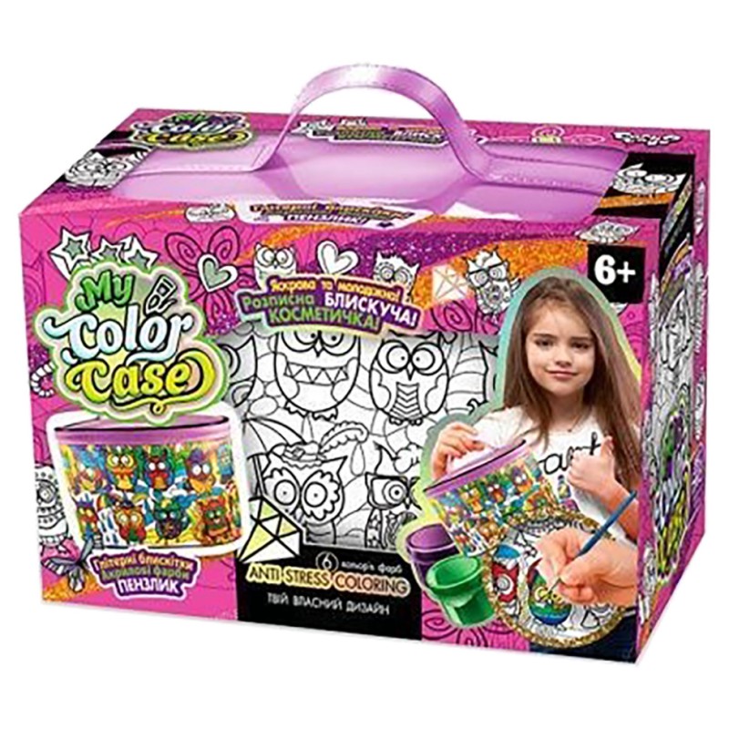 Комплект для творчості "My Color Case" COC-01-01-05U УКР Совенята
