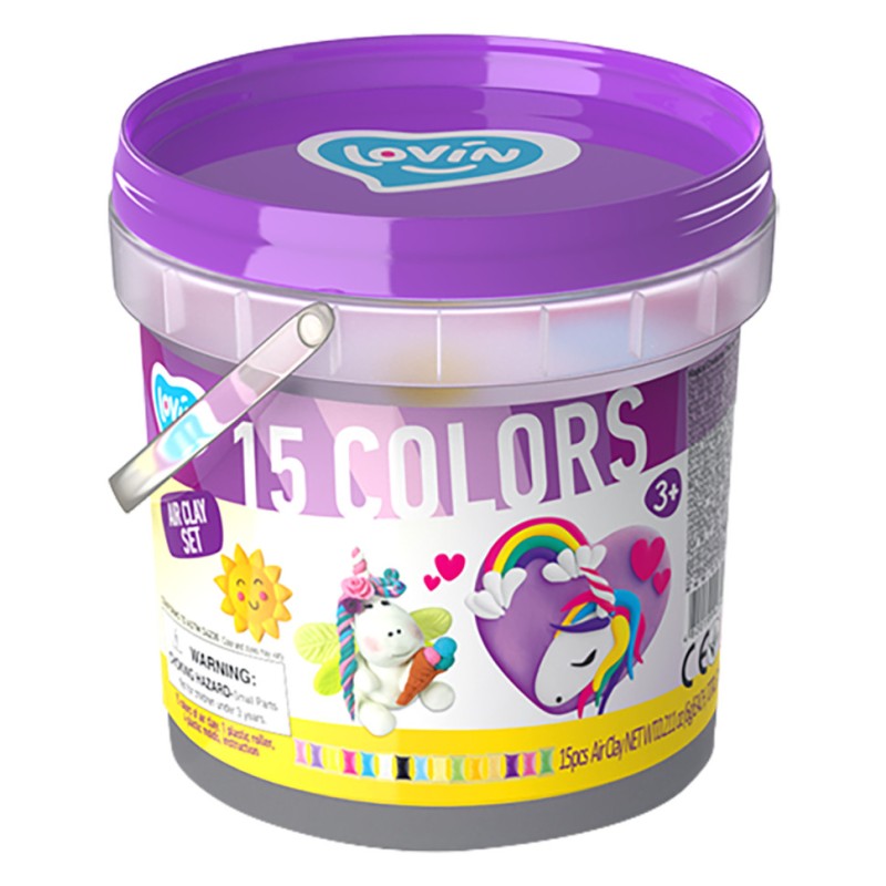 Набір для ліплення з повітряним пластиліном Магічні створіння ТМ Lovin 70145