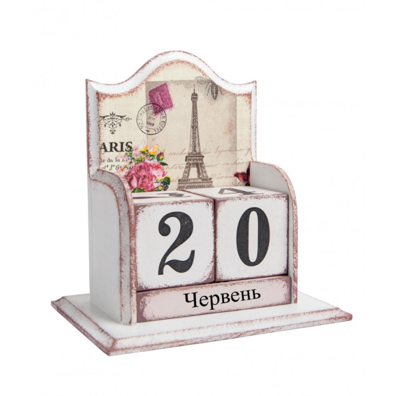 Дитячий набір для творчості. Декупаж "Вічний календар" (Д-001) D-001 календар кубик