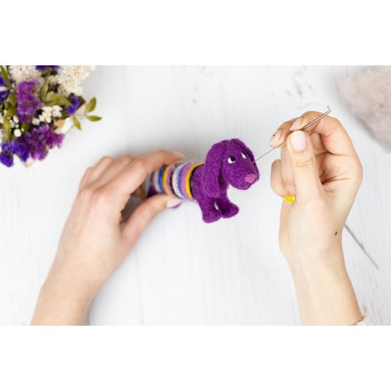 Набір дитячої творчості "Валяння "Такса" ВАЛ-004