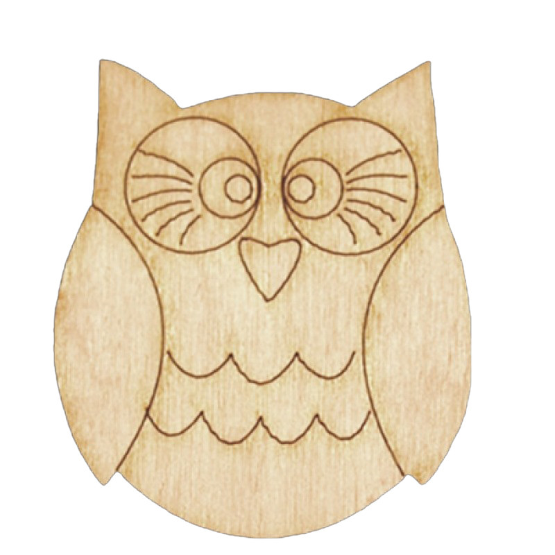 Набір дитячої творчості Розпис по дереву "Магніти-сови" РД-005
