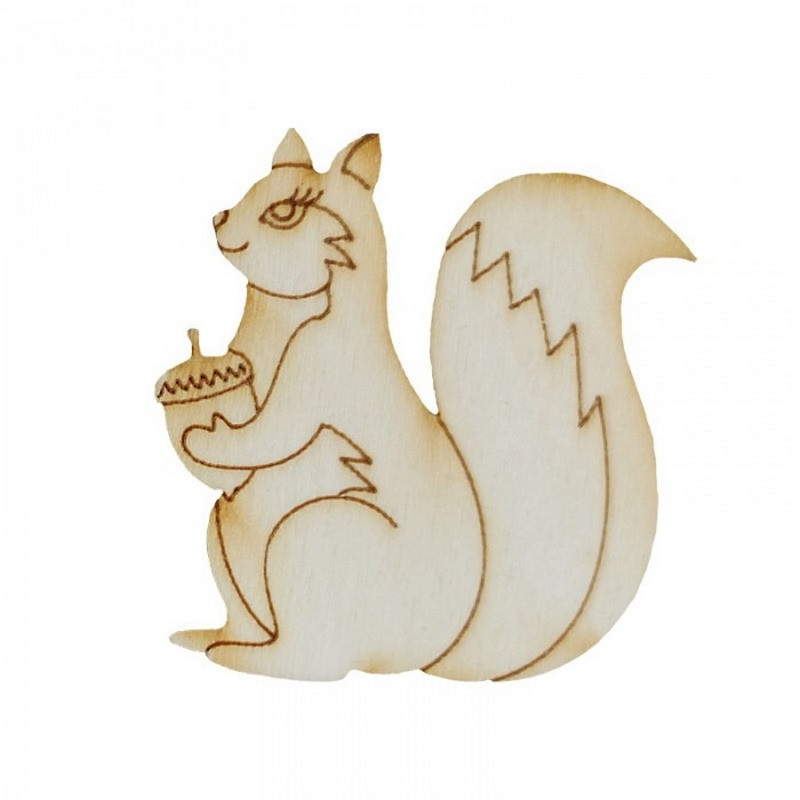 Набір дитячої творчості Розпис по дереву "Магніти-лісові мешканці" РД-006