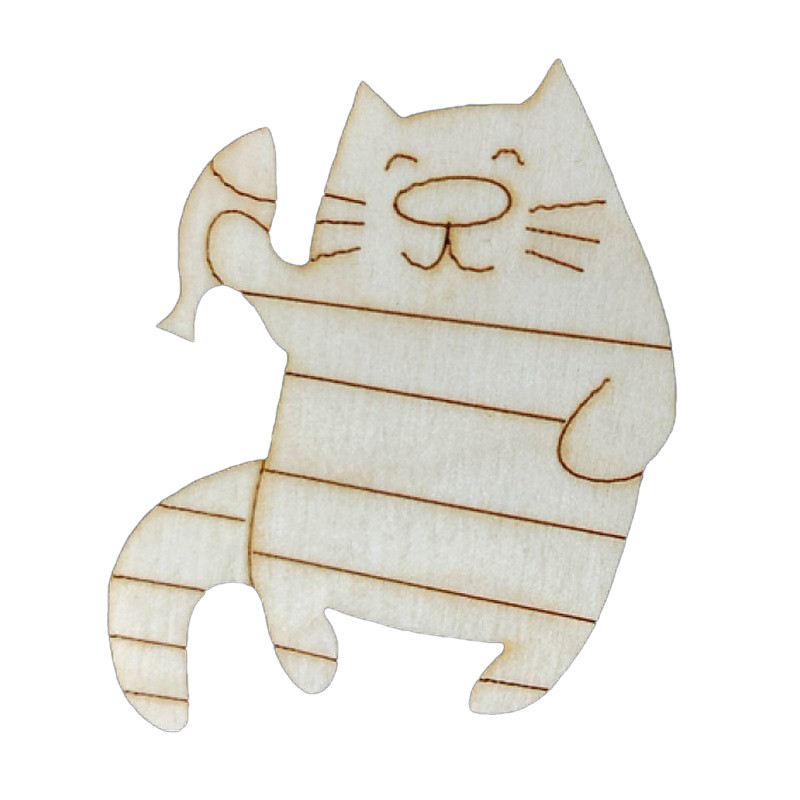 Набір дитячої творчості Розпис по дереву "Магніти-веселі коти" РД-011