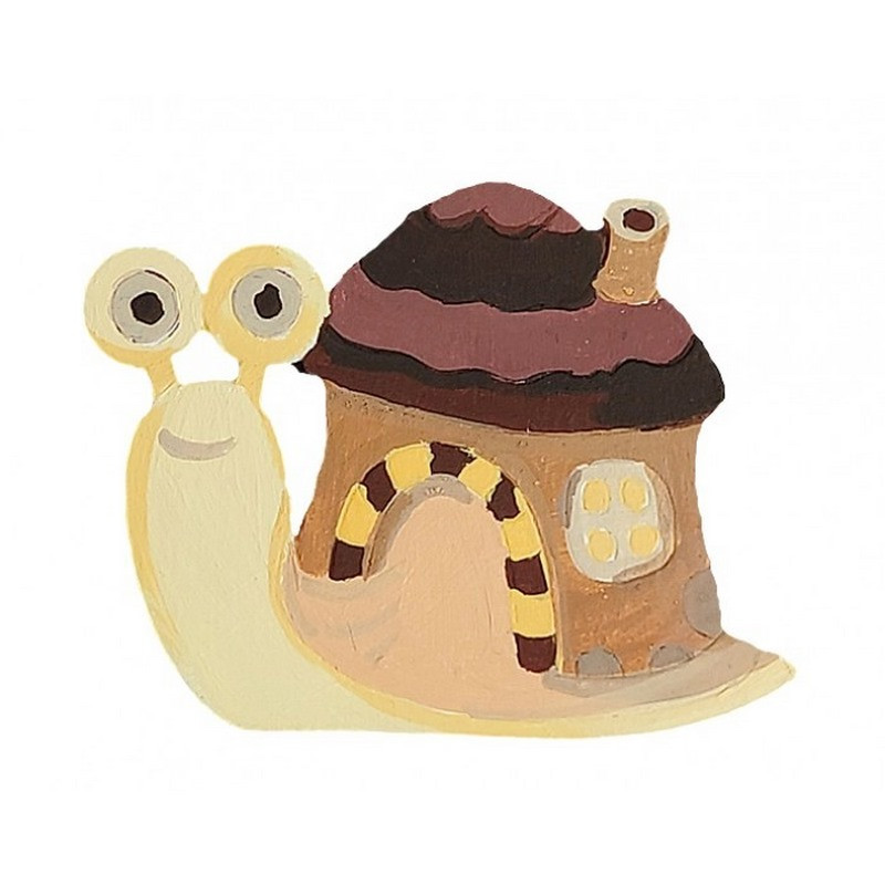 Набір дитячої творчості Розпис по дереву "Магніти-равлик та жабка" РД-013