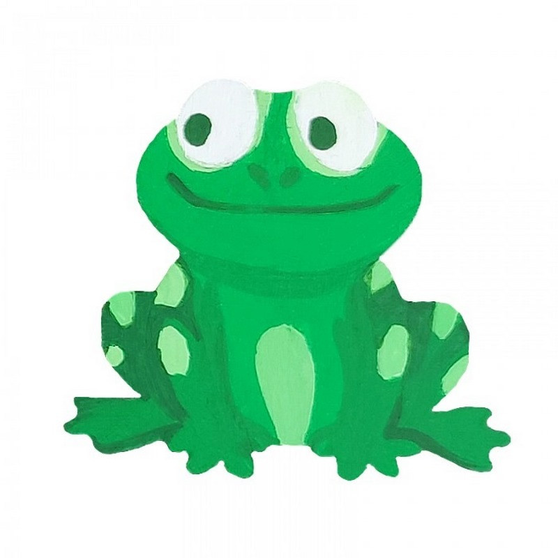 Набір дитячої творчості Розпис по дереву "Магніти-равлик та жабка" РД-013