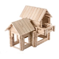 Конструктор "Коттедж" 4 в 1 Igroteco 900323, 206 деталей