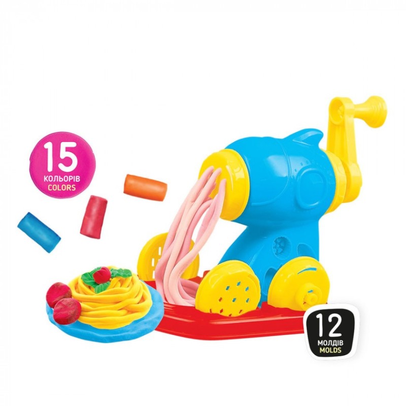 Набір для креативної творчості з тестом "Pasta Time" TM Lovin 41195, 15 кольорів