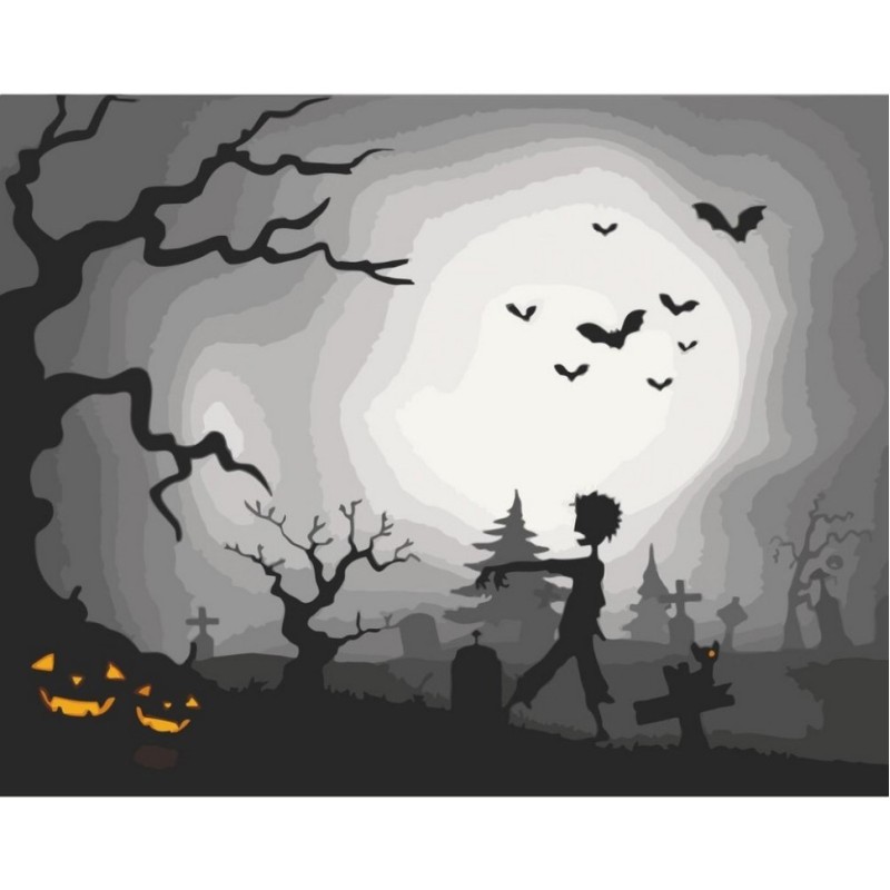 Набір картин за номерами 2 в 1 "Грація" 40х50 10394-AC і "Гроші або смерть" 40х50 160106-AC