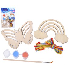 Набор для творчества "Радуга" M5877UA краски 3 цвета, нити