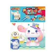 Набор для творчества копилка-фигурка "Зайчик" MK5427-2 10 см, краски, кисточки