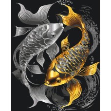 Картина за номерами "Рівновага" 11557-AC з металізованими фарбами 40х50 см