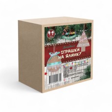 Дитячий набір творчості «Декорування іграшки на ялинку» НГ-003 2 основи