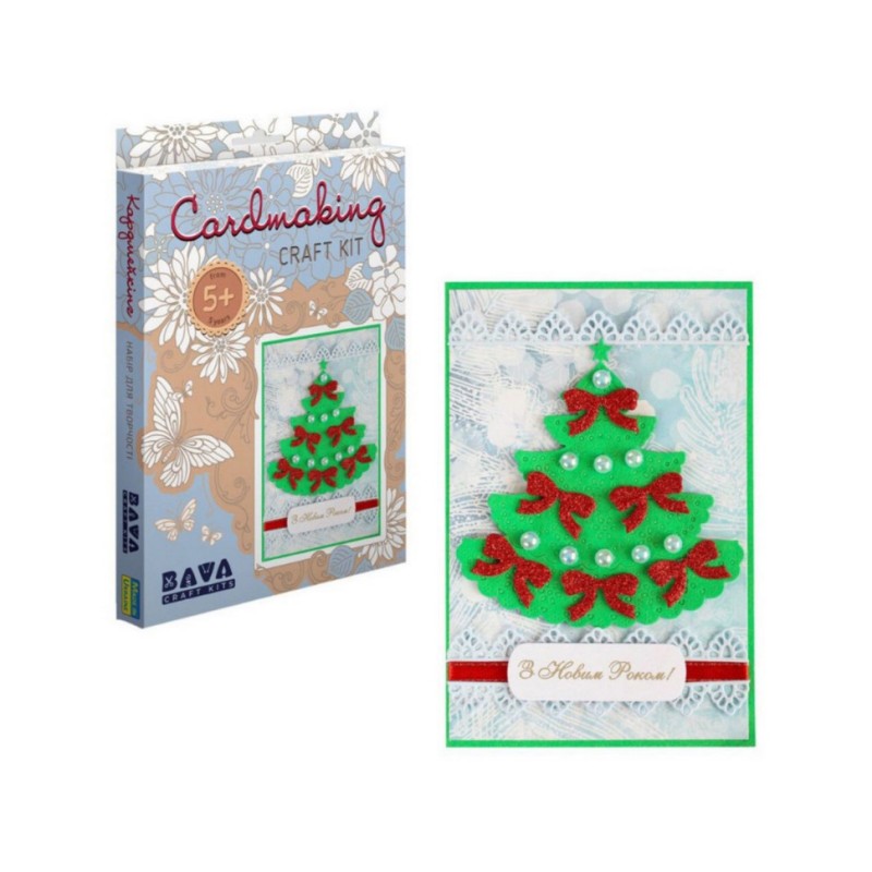 Дитячий набір творчості "Кардмейкінг" OTK-016 новорічна листівка
