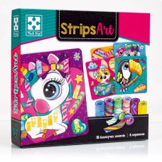 Набор для творчества "Strips Art Счастливые мордашки" VT4433-13 с декоративным скотчем