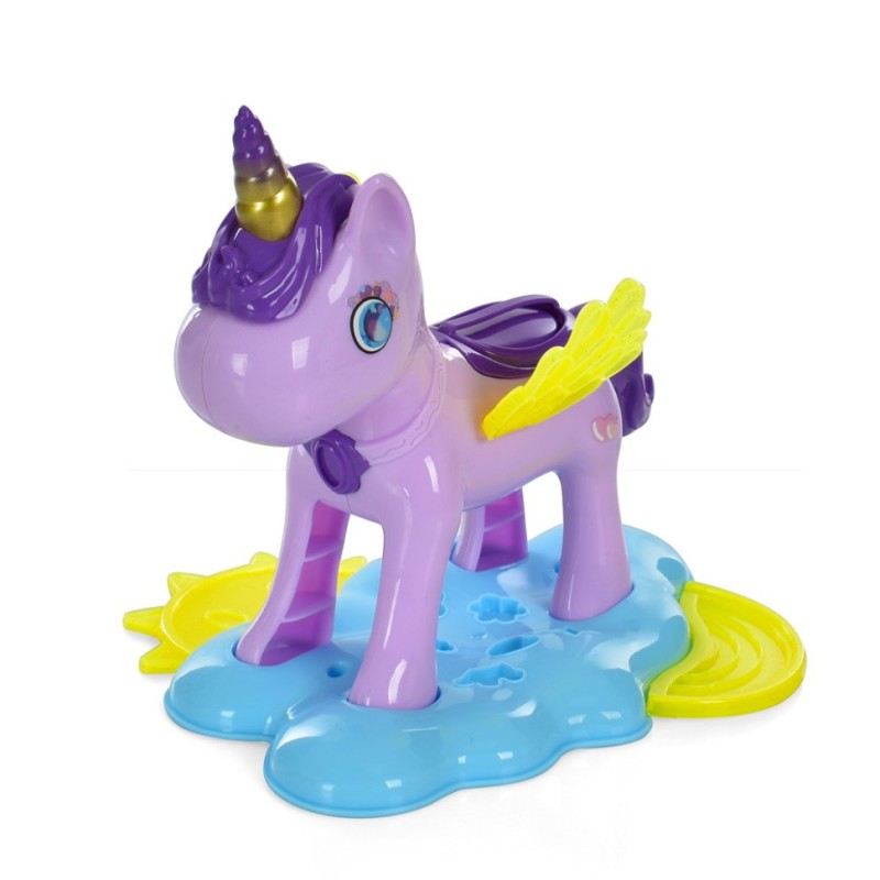 Дитячий набір пластиліну "Єдиноріг" MK 4989 серії "My little horse" 6 баночок пластиліну