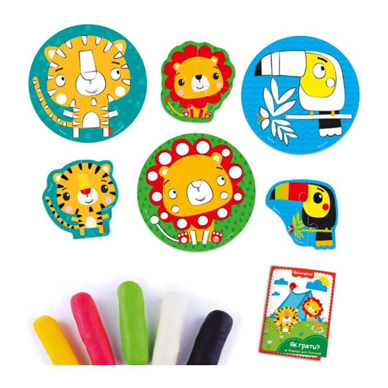 Набір для творчості Fisher Price "Казковий зоопарк" VT4502-03 з екотістом